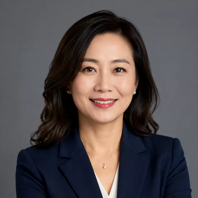 Sarah Chen Director of Sourcing Lumina Brands Inc professional headshot portrait