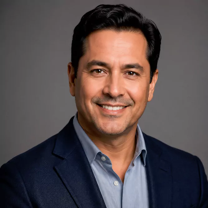Michael Torres CEO Atlas Lighting Co professional headshot portrait