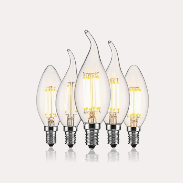 C35 LED Filament Edison Candle Bulb C35 LED Filament Edison Candle Bulb