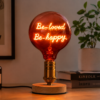 Be-loved Be-Happy-5 Red G125 Be-Loved Be-Happy LED Filament Decorative Bulb