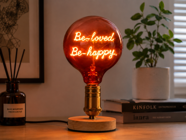 Be-loved Be-Happy-5 Red G125 Be-Loved Be-Happy LED Filament Decorative Bulb