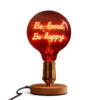 Be-loved Be-Happy-6 Red G125 Be-Loved Be-Happy LED Filament Decorative Bulb